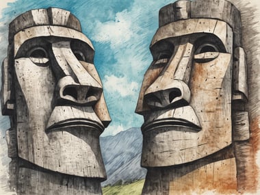 Easter Island (Rapa Nui): Geheimnisvolle Moai-Statuen und polynesische Kultur