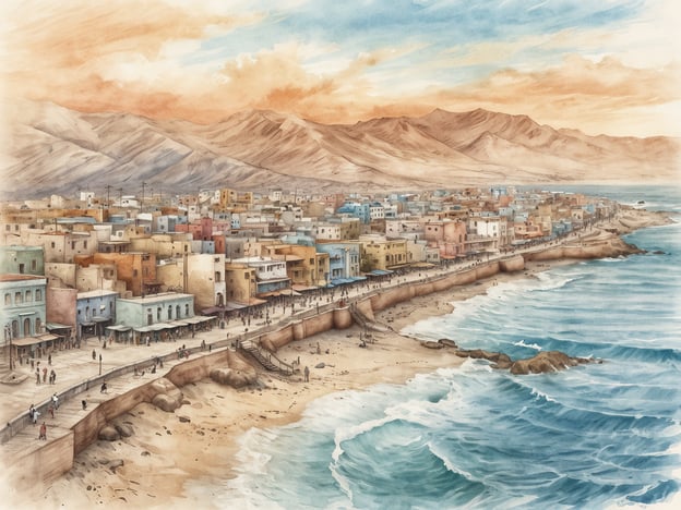 Arica: Pazifischer Küstenort und Tor nach Peru