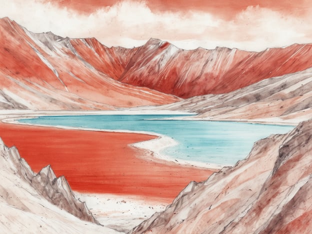 Laguna Roja: Faszinierende rote Lagune in abgelegener Natur