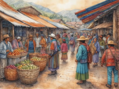 Otavalo: Kunsthandwerk und Tradition auf Ecuadors berühmtem Markt