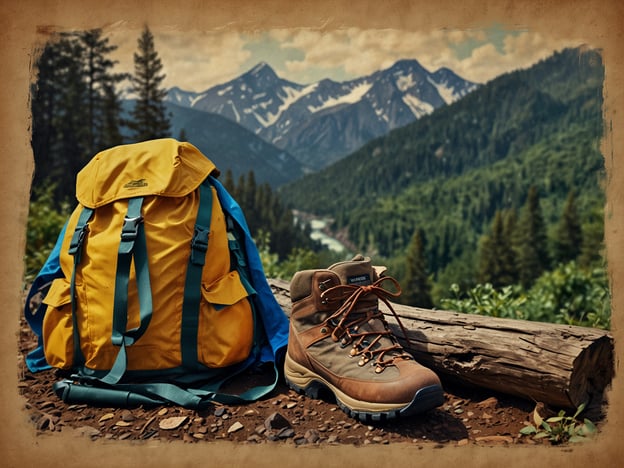 Auf dem Bild ist ein Wander-Rucksack und ein Wanderschuh zu sehen, die im Freien, in einer bergigen Umgebung platziert sind. Die Kulisse besteht aus hohen Bergen, bewaldeten Hängen und einem Fluss im Hintergrund.**Tipps für deinen Besuch in der Reserva:**1. **Vorbereitung:** Achte darauf, dass dein Rucksack gut gepackt ist. Nimm genug Wasser, Snacks und eine Karte der Umgebung mit.2. **Wanderbekleidung:** Trage bequeme, wetterfeste Kleidung und gute Wanderschuhe, um sicher zu gehen.3. **Wanderwege:** Informiere dich im Voraus über die Wanderwege und wähle eine Strecke, die deinem Fitnesslevel entspricht.4. **Natur respektieren:** Halte die Natur sauber, indem du deinen Müll immer wieder mitnimmst.5. **Sicherheit:** Informiere jemanden über deine Wanderpläne und nimm ein Erste-Hilfe-Set mit.6. **Tiere:** Halte Abstand zu Wildtieren und füttere sie nicht.Viel Spaß bei deinem Besuch in der Reserva!