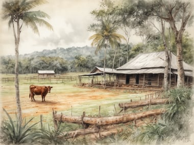 Dadanawa Ranch: Erlebe das Leben auf einer der größten Rinderfarmen
