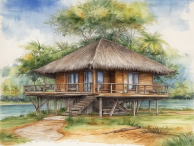 Baganara Island Resort: Luxus und Natur am Essequibo-Fluss