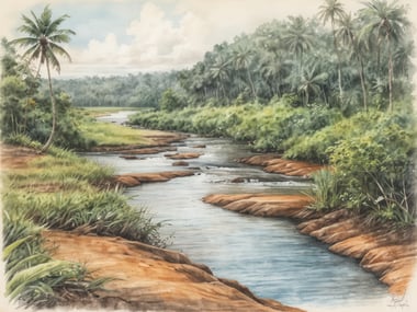 Warapoka: Entdecke abgelegene Flusslandschaften am Barama River