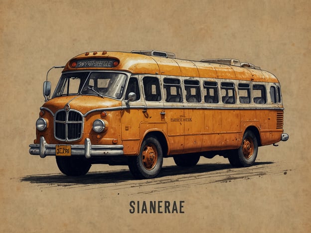 Auf dem Bild ist ein historischer Bus in einem auffälligen Orangeton zu sehen, der an die nostalgischen Fahrzeuge des 20. Jahrhunderts erinnert.### Anreise:Wenn du mit dem Bus reist, plane deine Route im Voraus, um die besten Verbindungen zu finden. Erkundige dich nach Nahverkehrsmöglichkeiten oder Fernbussen, die dich zu deinem Ziel bringen. Falls du mit dem Auto anreist, stelle sicher, dass du die Route gut kennst und über ausreichend Parkmöglichkeiten verfügst.### Praktische Tipps für deinen Besuch:1. **Öffnungszeiten prüfen:** Informiere dich über die Öffnungszeiten des Gebiets oder der Attraktion, die du besuchen möchtest.2. **Ticketreservierung:** Falls erforderlich, kaufe deine Tickets im Voraus, um Warteschlangen zu vermeiden.3. **Wetter beachten:** Checke die Wettervorhersage, und kleide dich entsprechend, insbesondere wenn du viel draußen unterwegs sein möchtest.4. **Lokale Spezialitäten:** Probiere die regionalen Speisen, die oft in der Nähe verfügbar sind; das bereichert dein Erlebnis.5. **Erinnerungen festhalten:** Vergiss nicht, Fotos zu machen, um deine Erlebnisse festzuhalten!Genieße deinen Besuch!