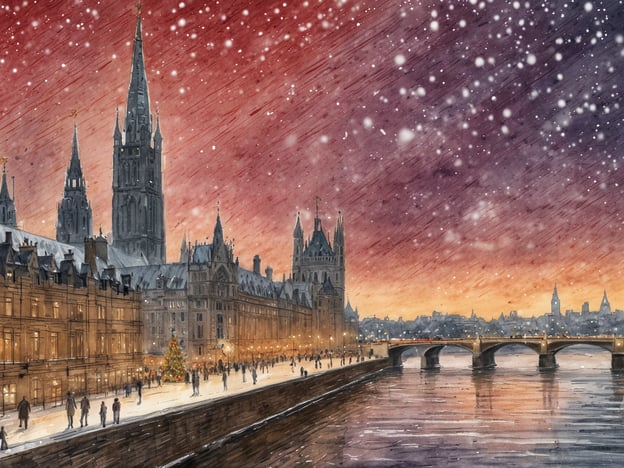 Festliche Stimmung am Themseufer – Londons Weihnachtsglanz genießen