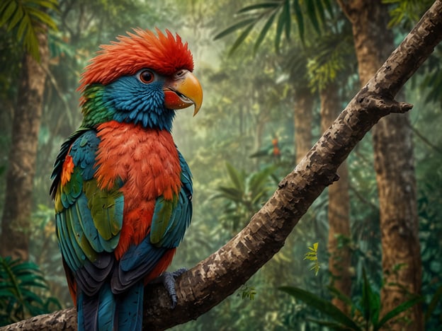 Auf dem Bild ist ein bunt gefiederter Papagei zu sehen, der auf einem Ast sitzt. Für die Vogelbeobachtung im Valle de Los Quetzales gibt es einige Tipps:1. **Früh aufstehen**: Viele Vögel, einschließlich der Quetzalen, sind in den frühen Morgenstunden am aktivsten.2. **Lebensraum erkunden**: Halte Ausschau nach verschiedenen Lebensräumen, wie Sekundärwäldern und Wasserstellen, um eine Vielzahl von Vogelarten zu sehen.3. **Geräusche hören**: Viele Vögel sind durch ihre Rufe und Gesänge erkennbar, also achte auf die Geräusche um dich herum.4. **Leise bewegen**: Um Vögel nicht zu erschrecken, solltest du dich leise und vorsichtig fortbewegen.5. **Tipp: Fernglas verwenden**: Ein gutes Fernglas hilft dir, Detailansichten der Vögel zu bekommen.6. **Notizen machen**: Halte deine Beobachtungen fest, um später zurückzublicken und deine Erlebnisse zu reflektieren.Viel Spaß beim Vogelbeobachten!