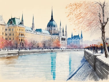Budapest im Advent – Thermalbäder und festliche Märkte genießen