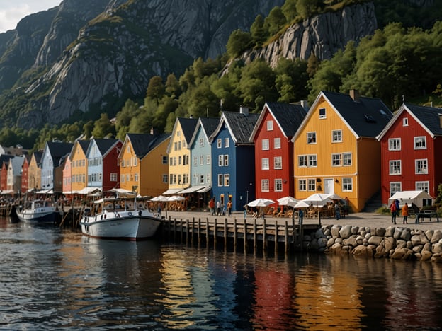 Auf dem Bild sind farbenfrohe Holzhäuser zu sehen, die am Wasser stehen, sowie Boote, die am Kai liegen. Die Landschaft ist malerisch, mit Bergen im Hintergrund und grüner Vegetation.Wenn du Stavanger besuchst, sind hier einige Tipps:1. **Altstadt erkunden**: Besuche die historische Altstadt, bekannt als Gamle Stavanger, mit ihren gut erhaltenen Holzhäusern.2. **Preikestolen**: Mache eine Wanderung zum Preikestolen, einem der berühmtesten Aussichtspunkte Norwegens, der einen spektakulären Blick auf den Lysefjord bietet.3. **Kulinarische Entdeckungen**: Probier lokale Spezialitäten in den Restaurants, besonders Meeresfrüchte, die in der Region frisch gefangen werden.4. **Museen und Kultur**: Besuche das Norwegische Öl-Museum, um mehr über die Geschichte der Ölindustrie in Stavanger zu erfahren.5. **Natur genießen**: Nutze die Gelegenheit, die umliegende Natur bei einem Bootsausflug oder Wanderungen zu erkunden.Viel Spaß in Stavanger!