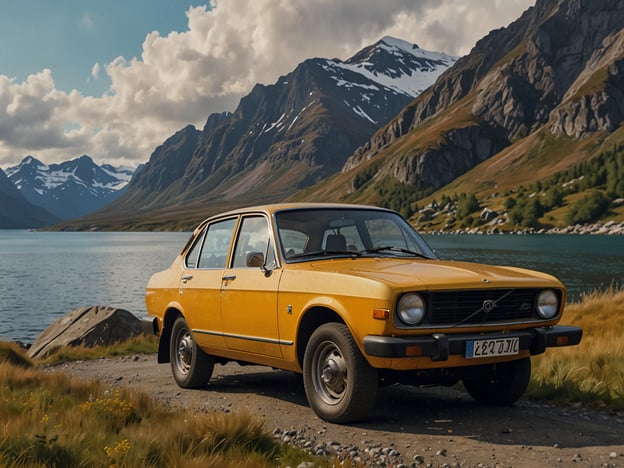 Auf dem Bild ist ein gelbes Auto, das an einem malerischen Ort in der Natur geparkt ist, mit Bergen und einem klaren Gewässer im Hintergrund.### Anreise:1. **Auto oder Mietwagen**: Da das Auto auf dem Bild zeigt, könnte eine Anreise mit dem eigenen Wagen oder einem Mietwagen die beste Option sein, besonders in abgelegenen Gebieten.2. **Navigation**: Stellen Sie sicher, dass Sie ein GPS-Gerät oder eine Karten-App nutzen, um sich durch die ländlichen Gegenden zu navigieren.### Praktische Tipps:1. **Tanken**: Achten Sie darauf, dass der Tank voll ist, da Tankstellen in der Nähe von solchen Naturgebieten rar sein können.2. **Wetter**: Überprüfen Sie die Wettervorhersage, da die Bedingungen in bergigen Regionen schnell wechseln können.3. **Ausrüstung**: Packen Sie bequeme Kleidung und festes Schuhwerk ein, um die Umgebung zu erkunden.4. **Essen und Trinken**: Nehmen Sie Snacks und ausreichend Wasser mit, wenn Sie länger dort bleiben möchten.Genießen Sie die atemberaubende Landschaft und die Ruhe der Natur!