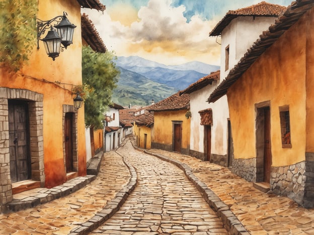 Villa de Leyva: Kopfsteinpflasterstraßen und historische Atmosphäre