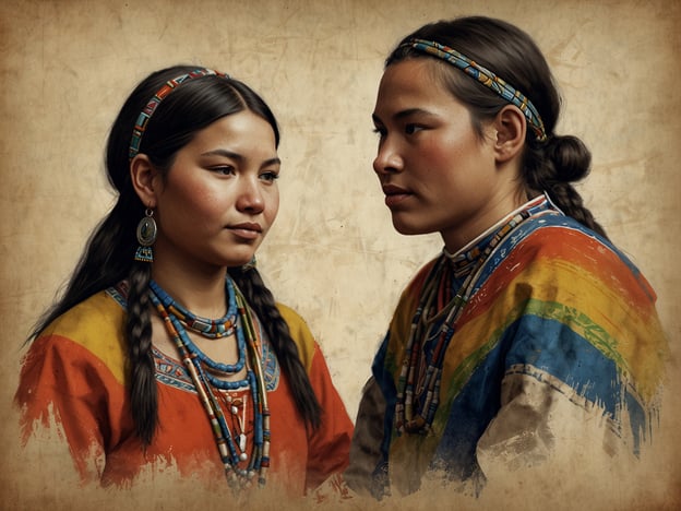 Auf dem Bild sind zwei Frauen zu sehen, die traditionelle Kleidung tragen. Diese Tracht spiegelt das kulturelle Erbe der Sámi wider, die in der Region Narvik und im weiteren nordischen Raum ansässig sind. Die leuchtenden Farben und die kunstvollen Muster sind charakteristisch für die Sámi-Kultur, die einen starken Bezug zur Natur und ihren Traditionen hat.Die Sámi sind bekannt für ihre Handwerkskunst, insbesondere in der Herstellung von Kleidung aus natürlichen Materialien, sowie für ihre reiche Tradition des Gesangs und Geschichtenerzählens. Ihre alltäglichen und festlichen Trachten sind oft mit Symbolen und Mustern verziert, die eine tiefere Bedeutung haben und die Zugehörigkeit zur Gemeinschaft ausdrücken.Das Bild könnte auch eine Feier von Identität und Tradition darstellen, die für die Menschen in Narvik und Umgebung von großer Bedeutung ist, da sie ihre Geschichte und Kultur bewahren und weitergeben.