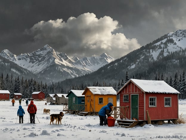 Auf dem Bild sind einige Personen zu sehen, die durch eine schneebedeckte Landschaft spazieren, umgeben von bunten Holzhäusern und majestätischen Bergen im Hintergrund. Es scheint eine winterliche Umgebung zu sein, in der auch Hunde unterwegs sind.### Praktische Tipps für Deinen Besuch in Narvik:1. **Kleidung**: Ziehe dich warm an! Schichten sind ideal, um flexibel auf die wechselnden Temperaturen zu reagieren. Eine gute Winterjacke, Thermounterwäsche und wasserdichte Schuhe sind ein Muss.2. **Aktivitäten**: Nutze die Möglichkeiten für Wintersport wie Skifahren, Snowboarden oder Schlittenfahren. Narvik ist bekannt für seine Skiresorts.3. **Natur erleben**: Der Besuch der umliegenden Berge für Wanderungen oder einfach zum Genießen der Aussicht ist sehr empfehlenswert. Achte darauf, dass die Wege sicher sind.4. **Öffentliche Verkehrsanbindung**: Informiere dich über die Busverbindungen, die Zugang zu den Hauptattraktionen in und um Narvik bieten.5. **Essen und Trinken**: Probiere lokale Gerichte in einem der Restaurants und genieße eine heiße Schokolade nach einem kalten Tag im Freien.6. **Tageslicht nutzen**: Im Winter gibt es in Norwegen weniger Tageslicht, plane deine Aktivitäten am besten für die helleren Stunden des Tages.Mit diesen Tipps wirst du deinen Besuch in Narvik genießen können!