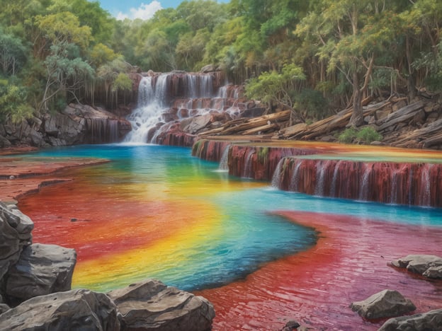 Caño Cristales: Der bunteste Fluss der Welt, der „flüssige Regenbogen“