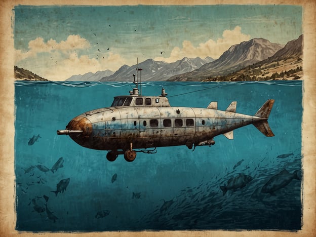 Auf dem Bild ist ein U-Boot zu sehen, das unter Wasser fährt. Im Kontext des Saltstraumen könnte dies Abenteuer und Aktivitäten symbolisieren, die mit dem Erkunden der faszinierenden Unterwasserwelt verbunden sind.Im Saltstraumen, bekannt für seine starken Strömungen und vielfältige Meeresfauna, könnten solche Abenteuer Tauchgänge in den aufregenden Unterwasserstraum umfassen. Hier haben Besucher die Möglichkeit, eine Vielzahl von Fischen und anderen Meereslebewesen zu beobachten. Aktivitäten wie Schnorcheln oder Tauchen bieten spannende Erlebnisse für Natur- und Abenteuerliebhaber. Zudem könnten Bootsfahrten durch die Strömungen das Gefühl von Abenteuer und Entdeckung verstärken.