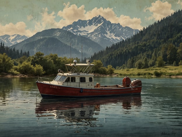 Auf dem Bild ist ein rotes Boot auf einem ruhigen Gewässer zu sehen, umgeben von Bergen und bewaldeten Hügeln. Die Landschaft wirkt malerisch und ist von einer idyllischen, friedlichen Atmosphäre geprägt.**Tipps für deinen Besuch:**1. **Ausrüstung:** Vergiss nicht, eine Kamera oder ein Smartphone mitzunehmen, um die beeindruckende Landschaft festzuhalten.2. **Wetter:** Überprüfe das Wetter, um die beste Zeit für deinen Besuch zu planen. Sonnenaufgänge und Sonnenuntergänge bieten oft spektakuläre Lichtverhältnisse.3. **Aktivitäten:** Plane Aktivitäten wie Bootfahren oder Wandern, um die Natur aktiv zu erleben.4. **Verpflegung:** Nimm Snacks und genügend Wasser mit, besonders wenn du längere Zeit in der Natur verbringen möchtest.5. **Entspannung:** Setze dich einfach mal ans Wasser, genieße die Ruhe und schaue den Wolken zu, während du dich entspannst.