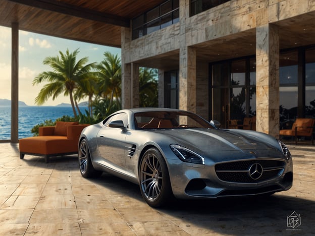 Auf dem Bild ist ein eleganter Mercedes-Benz SLS AMG zu sehen, der vor einem luxuriösen, modernen Gebäude platziert ist. Im Hintergrund erkennt man palmengesäumte Küstenlandschaft, die auf eine erstklassige Lage hindeutet.
Die Kombination aus dem hochwertigen Auto und der traumhaften Umgebung spiegelt den Lebensstil vieler Milliardäre wider. Diese Personen investieren oft in luxuriöse Fahrzeuge, die nicht nur Statussymbole sind, sondern auch technologische Meisterwerke. Sie leben häufig in architektonisch beeindruckenden Villen oder Resorts, die einen Blick auf atemberaubende Landschaften bieten, oft am Meer oder in der Natur.
Ein Einblick in das Leben der Milliardäre zeigt, dass sie neben materiellem Wohlstand auch Wert auf Exklusivität und außergewöhnliche Erlebnisse legen. Ihr Lebensstil ist häufig geprägt von Reisen zu den schönsten Orten der Welt, wo sie sich in Luxusunterkünften entspannen und Trends setzen, sei es durch modische Autos, elegante Kleidung oder persönliche Dienstleistungen.