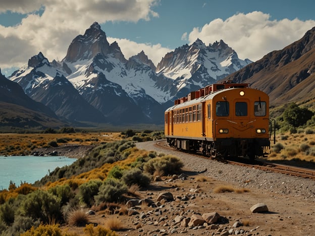 Auf dem Bild ist ein gelber Zug zu sehen, der durch eine landschaftlich reizvolle Region mit schneebedeckten Bergen und einem Fluss fährt. Die Szenerie erinnert an die atemberaubende Natur Patagoniens.**Praktische Tipps für Deinen Aufenthalt in Ushuaia:**1. **Kleidung:** Das Wetter kann wechselhaft sein. Packe sowohl leichte als auch warme Kleidung, einschließlich einer wasserfesten Jacke.2. **Aktivitäten:** Nutze die Gelegenheit für Wanderungen im Tierra del Fuego Nationalpark, wo du die Natur hautnah erleben kannst.3. **Transport:** Informiere dich über lokale Transportmöglichkeiten, um bequem zu den verschiedenen Sehenswürdigkeiten zu gelangen.4. **Essen:** Probiere regionale Spezialitäten wie die King Crab und ¶Asado (argentinisches Grillgericht).5. **Ausblicke:** Besuche den „Glacier Martial“ für eine spektakuläre Aussicht auf die Stadt und die umliegenden Berge.6. **Naturbeobachtung:** Halte Ausschau nach Wildtieren, insbesondere während Bootstouren in der Beagle-Kanal-Region.Viel Spaß in Ushuaia!