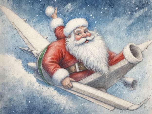 Weihnachtsmann fliegt mit Finnair von Lapland nach Heathrow – Die magische Weihnachtstour beginnt