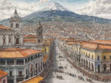 Quito bricht Guinness-Rekord: 6.775 Menschen zeichnen die Stadt gleichzeitig