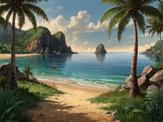 Auf dem Bild ist ein malerischer Strand mit türkisfarbenem Wasser und palmengesäumten Ufern zu sehen. Die Kachi-Insel ist bekannt für ihre traumhaften Strände und die Möglichkeit, verschiedene Aktivitäten zu genießen.Hier sind einige Aktivitäten und Erlebnisse, die man auf der Kachi-Insel erleben kann:1. **Schnorcheln**: Die Gewässer rund um die Insel bieten eine reichhaltige Unterwasserwelt, die ideal zum Schnorcheln ist.2. **Wandern**: Die umliegenden Berge und Pfade laden zu erholsamen Wanderungen in der Natur ein.3. **Bootsausflüge**: Man kann kleine Bootstouren machen und abgelegene Buchten sowie andere Teile der Insel erkunden.4. **Strandpicknicks**: Die ruhigen Strände sind perfekte Orte für ein entspanntes Picknick mit Blick auf das Meer.5. **Kultur erleben**: Die Kachi-Insel hat möglicherweise auch kulturelle Angebote, bei denen Besucher lokale Traditionen und Feste kennenlernen können.Insgesamt bietet die Kachi-Insel eine wunderbare Mischung aus Erholung, Abenteuer und Naturerlebnissen.