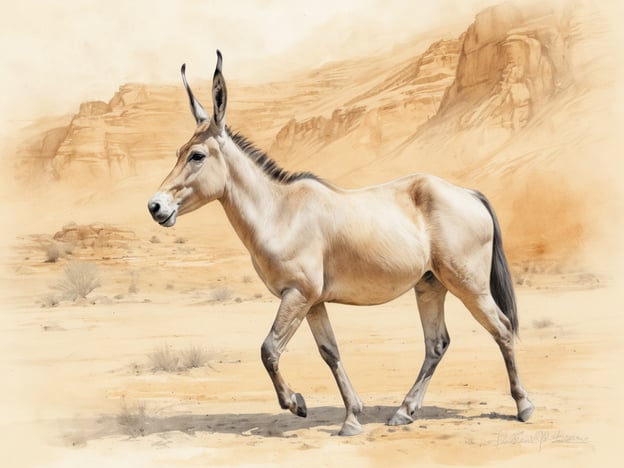 Persischer Onager kehrt nach über 100 Jahren zurück nach Saudi-Arabien