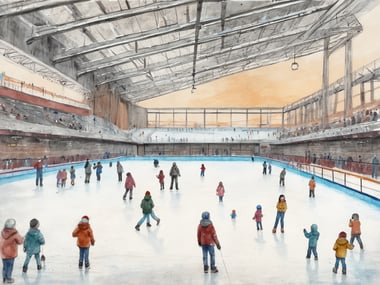 Eislaufen im Winterparadies: Zollverein-Eisbahn 2024/2025