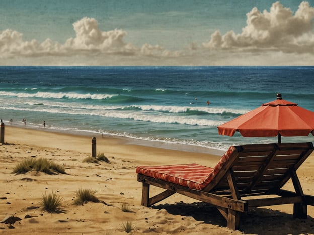 Auf dem Bild ist ein schöner Strand mit sanften Wellen, einem Liegestuhl und einem roten Sonnenschirm zu sehen. Für deinen Aufenthalt in Florianópolis solltest du folgende Reisetipps beachten:1. **Strände erkunden**: Florianópolis hat eine Vielzahl an atemberaubenden Stränden. Besuche neben dem bekannten Praia Mole auch den ruhigen Praia da Lagoinha do Leste, der eine tolle Wanderung wert ist.2. **Wassersport**: Nutze die Gelegenheit, um Aktivitäten wie Surfen, Schnorcheln oder Stand-Up-Paddling auszuprobieren. Es gibt viele Schulen, die Ausrüstung und Unterricht anbieten.3. **Kulinarische Erlebnisse**: Probiere lokale Spezialitäten wie „sequência de camarão“ (eine Garnelenspezialität) und besuche die Markthalle von Florianópolis, um frische Produkte und südamerikanische Delikatessen zu kosten.4. **Natur genießen**: Plane einen Ausflug in das Naturschutzgebiet „Laguna de Conceição“, wo du atemberaubende Ausblicke und vielfältige Flora und Fauna genießen kannst.5. **Abendunterhaltung**: Besuche die lebhaften Bars und Restaurants in der Umgebung von Lagoa da Conceição, um das Nachtleben der Stadt zu erleben.Ich wünsche dir einen wunderbaren Aufenthalt in Florianópolis!