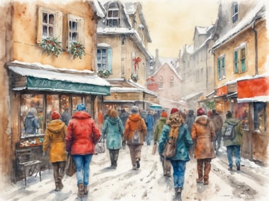 Ein Viertel der Wintertouristen fährt zu Weihnachtsmärkten – der neue Winter-Trend