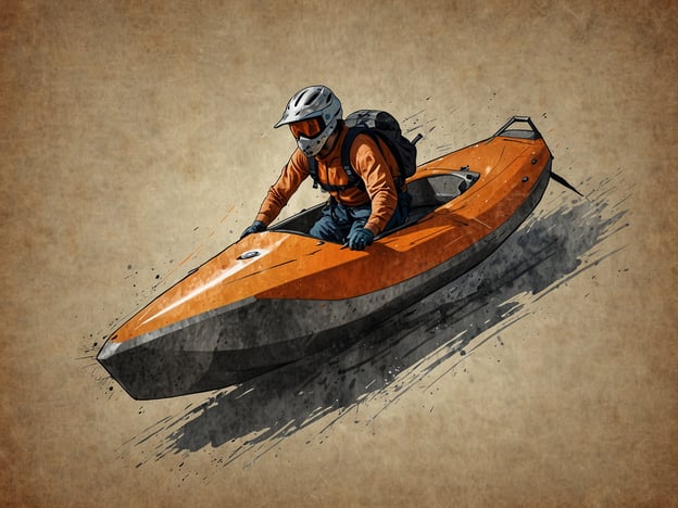 Auf dem Bild ist ein Kajakfahrer zu sehen, der sich mit Schwung durch das Wasser bewegt. Dies erinnert an aufregende Abenteueraktivitäten für Adrenalinjunkies, wie zum Beispiel:1. **Wildwasser-Kajaking** – Nervenkitzel durch das Befahren von reißenden Gewässern und Stromschnellen.2. **Canyoning** – Abenteuerliches Abseilen und Schwimmen durch Schluchten und Wasserfälle.3. **Rafting** – Team-Sport auf wilder Strömung, bei dem man gemeinsam Herausforderungen meistert.4. **Kite-Surfen** – Adrenalinkick beim Kombinieren von Surfen und Fliegen durch den Wind.5. **Bungee-Jumping** – Ein Sprung ins Ungewisse von großen Höhen, der den Puls rasen lässt.Diese Aktivitäten bieten jede Menge Nervenkitzel und schaffen unvergessliche Erlebnisse!