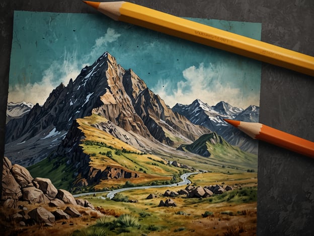 Auf dem Bild ist eine schöne Berglandschaft zu sehen, wahrscheinlich mit majestätischen Gipfeln und einer sanften Wiesenlandschaft im Vordergrund. Es fließt ein klarer Fluss durch die Szene, umgeben von Felsen und grünen Wiesen.**Vulkanwanderungen für jedes Level:**1. **Einsteiger:** Diese Landschaft erinnert an eine leichte Wanderung zu einem Vulkan. Die sanften Hügel könnten dich auf einem breiten, gut markierten Wanderweg führen, ideal für Anfänger, die die Schönheit der Natur genießen möchten.2. **Fortgeschrittene:** Stellt euch eine anspruchsvollere Wanderung vor, die dich in größere Höhen führt. Hier könntest du die Felsen erklimmen und einen atemberaubenden Blick auf die Umgebung genießen. Diese Strecke könnte einen kurzen Aufstieg beinhalten, was sie spannend macht.3. **Experten:** Für erfahrene Wanderer wäre dies die ideale Kulisse für eine herausfordernde Vulkanbesteigung. Der schroffe, felsige Untergrund und die alpinen Bedingungen erfordern eine gute Fitness und Erfahrung im Gebirge. Am Gipfel belohnt dich ein spektakulärer Ausblick auf das Umland – vielleicht sogar auf einen aktiven Vulkan in der Ferne.