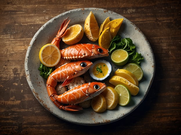 Auf dem Bild ist ein köstliches Gericht mit frischen Garnelen zu sehen, die auf einem Teller angerichtet sind. Die Garnelen sind akzentuiert mit Zitrusscheiben wie Zitronen und Limetten, die den Geschmack perfekt ergänzen.In Guayaquil sind Meeresfrüchte eine kulinarische Stütze, und Gerichte wie „Ceviche de camarones“ (Garnelen-Ceviche) oder „encebollado“ (ein Fischgericht) sind sehr beliebt. Die Kombination aus frischen Zutaten und Zitrusfrüchten spiegelt die lokale Küche wider, die reich an Aromen und besonderen Geschmackserlebnissen ist.