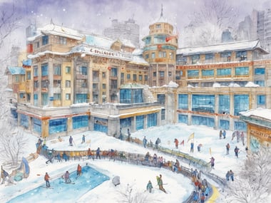 Entdecke das Shanghai Snow World Hotel: Skiing mitten in Shanghai