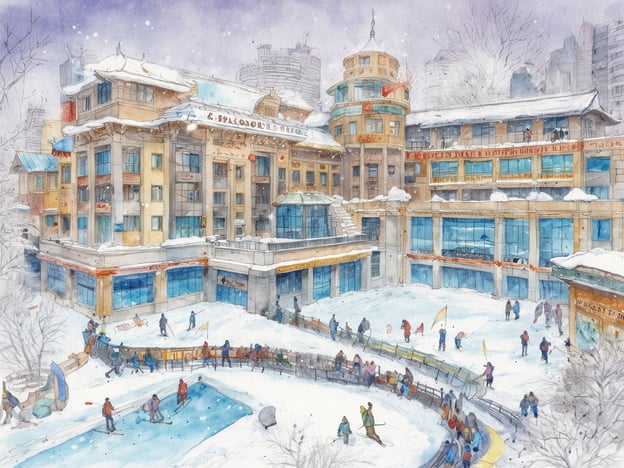 Entdecke das Shanghai Snow World Hotel: Skiing mitten in Shanghai