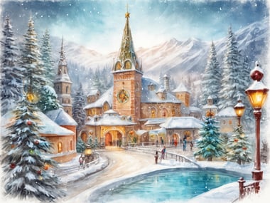 Frohe Weihnacht und glückliches Reisejahr