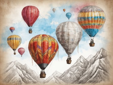 Nepals Erstes Internationales Ballonfestival: Abenteuer über den Himalayas