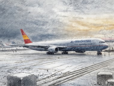 Winterwetter chaotisiert Flughäfen: Verspätungen und Ausfälle in Deutschland