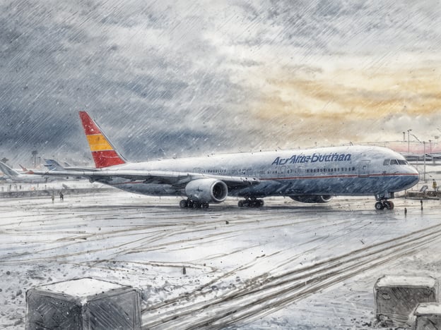 Winterwetter chaotisiert Flughäfen: Verspätungen und Ausfälle in Deutschland