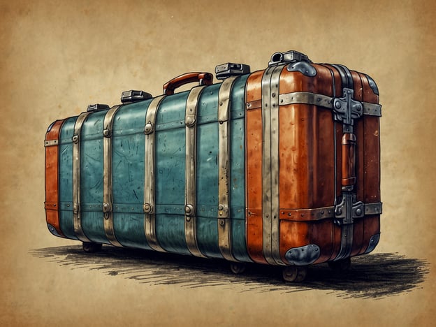 Auf dem Bild ist ein alter, farbenfroher Koffer zu sehen. Hier sind einige Tipps für einen gelungenen Aufenthalt, die dir helfen könnten:1. **Packliste erstellen**: Schreibe auf, was du für deine Reise benötigst, um sicherzustellen, dass du nichts Vergessenes hast.2. **Wertgegenstände sichern**: Bewahre wichtige Dokumente und Wertsachen in einem sicheren und leicht zugänglichen Ort auf.3. **Gesundheitsschutz**: Vergiss nicht, notwendige Medikamente und Hygieneartikel einzupacken.4. **Transporte planen**: Informiere dich im Voraus über Transportmöglichkeiten an deinem Zielort, um unangenehme Überraschungen zu vermeiden.5. **Lokale Kultur erkunden**: Sei offen für neue Erfahrungen und erkunde die lokale Küche und Kultur.6. **Entspannung**: Plane auch entspannte Momente ein, um die Reise zu genießen und neue Energie zu tanken.Viel Spaß auf deiner Reise!