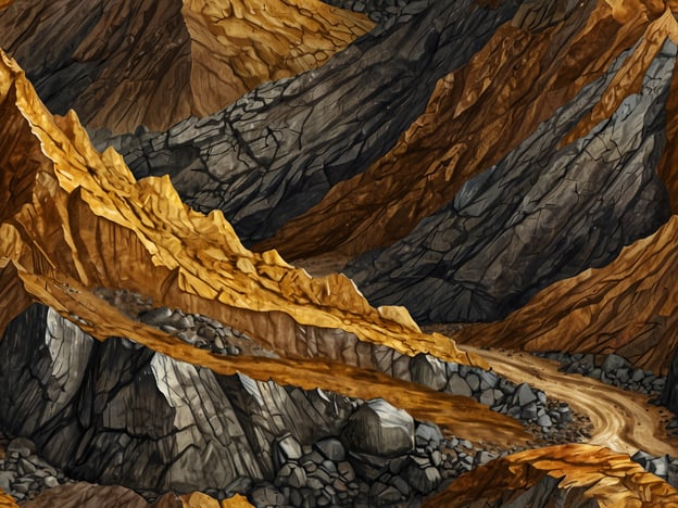Auf dem Bild sind zerklüftete Felsen und Berglandschaften zu sehen, die an eine Goldmine erinnern könnten. Goldminen haben bedeutende Auswirkungen auf die Umwelt und die Gesellschaft.Der Abbau von Gold führt oft zu erheblichen Umweltverschmutzungen, darunter die Zerstörung von Lebensräumen und die Verschmutzung von Wasserressourcen. Zudem können die sozialen Auswirkungen gravierend sein: Oft werden indigene Gemeinschaften verdrängt, und Arbeitsbedingungen in Minen sind häufig schlecht. Die Nachfrage nach Gold kann auch zu einem Anstieg von Konflikten und Menschenrechtsverletzungen führen.Zwar kann der Goldabbau wirtschaftliche Vorteile bringen, doch die langfristigen wahren Kosten für die Umwelt und die lokale Bevölkerung sind oft hoch.