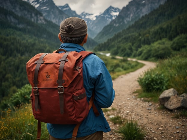 Auf dem Bild ist eine Person zu sehen, die mit einem Rucksack auf einem Wanderweg in einer bergigen Landschaft steht. Im Hintergrund sind Berge und Wald zu erkennen, was auf eine natürliche Umgebung hindeutet.**Planung deines Besuchs: Wichtige Informationen:**1. **Wetterbedingungen:** Überprüfen Sie die Wettervorhersage, um für Regen oder Kälte gewappnet zu sein.2. **Ausrüstung:** Stellen Sie sicher, dass Sie geeignete Wanderschuhe und wetterfeste Kleidung tragen.3. **Wanderroute:** Informieren Sie sich über die Wanderwege und wählen Sie eine passende Route für Ihr Fitnesslevel.4. **Proviant:** Nehmen Sie ausreichend Wasser und Snacks mit, um während der Wanderung Energie zu tanken.5. **Sicherheit:** Informieren Sie jemanden über Ihre Pläne und nehmen Sie ein Handy für Notfälle mit.6. **Natur respektieren:** Halten Sie sich an die Regeln des Naturschutzes und hinterlassen Sie keine Abfälle.Viel Spaß beim Wandern!