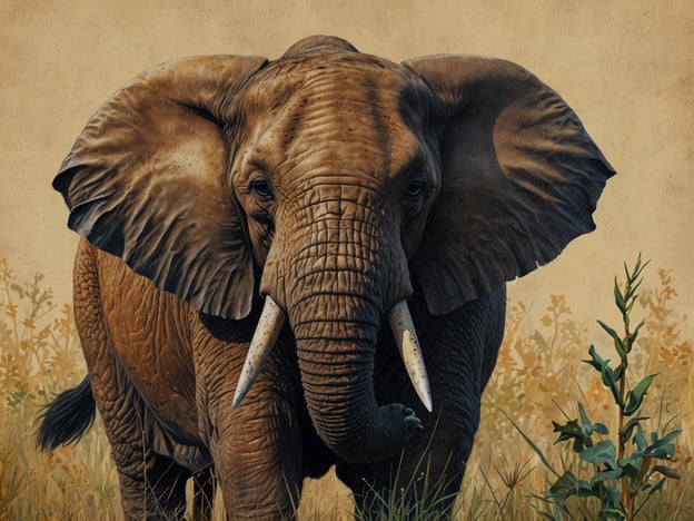 Auf dem Bild ist ein Elefant zu sehen, der in einer natürlichen Umgebung dargestellt wird. Elefanten sind faszinierende Tiere und Teil einer einzigartigen Biodiversität, die in verschiedenen Regionen der Welt vorkommt. In Guyana sind weitere Tierarten zu finden, die zur Biodiversität des Landes beitragen, darunter seltene Vögel, Reptilien und zahlreiche Pflanzenarten, die in den vielfältigen Lebensräumen des Landes gedeihen. Die Erhaltung dieser Artenvielfalt ist entscheidend für das ökologische Gleichgewicht.