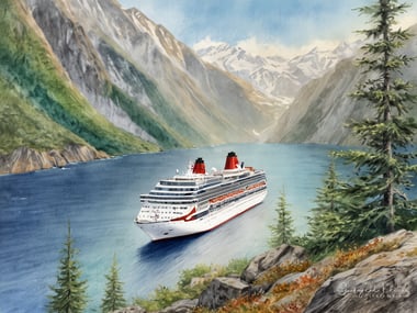 Entdecke Alaskas atemberaubende Fjorde mit Cunards 2026-Kreuzfahrten von Seattle aus
