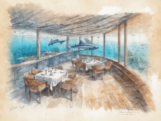 Entdecke das erste Unterwasser-Nikkei-Restaurant der Welt in den Malediven