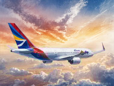 LATAM fliegt 2024 mit 82 Millionen Passagieren zu neuen HöhenisContained