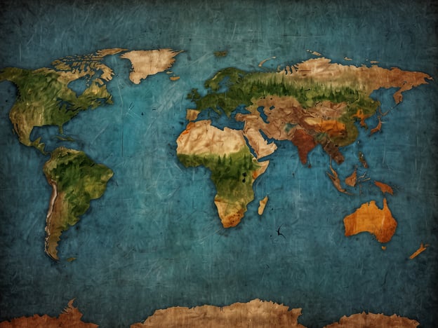 Auf dem Bild ist eine Weltkarte zu sehen, die in verschiedenen Erdtönen dargestellt ist. Diese Art von Karte kann in ökologischen und humanitären Missionen verwendet werden, um globale Themen wie Umweltbewusstsein, Naturschutz und humanitäre Hilfe zu veranschaulichen.Für ökologische Missionen könnte die Karte dazu dienen, wichtige Naturräume, Wälder und Gewässer hervorzuheben, die geschützt werden müssen. In humanitären Kontexten könnte sie dabei helfen, Regionen zu identifizieren, in denen humanitäre Hilfe benötigt wird, zum Beispiel in Krisengebieten oder Ländern mit geringem Zugang zu grundlegenden Ressourcen.Diese Karte könnte somit als visuelles Hilfsmittel dienen, um auf die Herausforderungen und Chancen in verschiedenen Teilen der Welt aufmerksam zu machen und gezielte Maßnahmen zu planen.