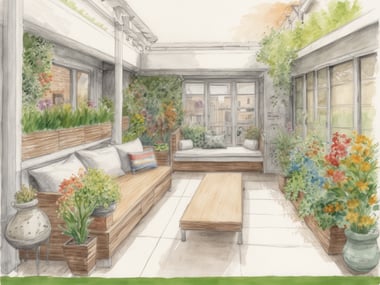 Entdecke den "A Space to Read" Balcony Garden auf der RHS Chelsea Flower Show 2025