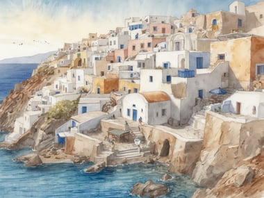 Santorini in Angst: Tausende fliehen vor Erdbeben-Series