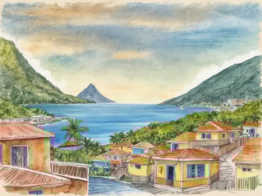 Saint Lucia: Rekordbesucherzahlen 2024 - Aufwärtstrend in der Tourismusbranche