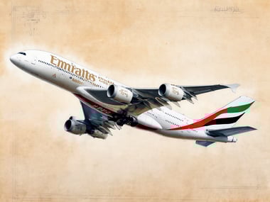 Emirates und Airbus: Neue Tech für flinke Flugzeuge